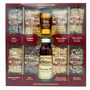 Popcorn 8 Pack Variety Gift Box 4oz