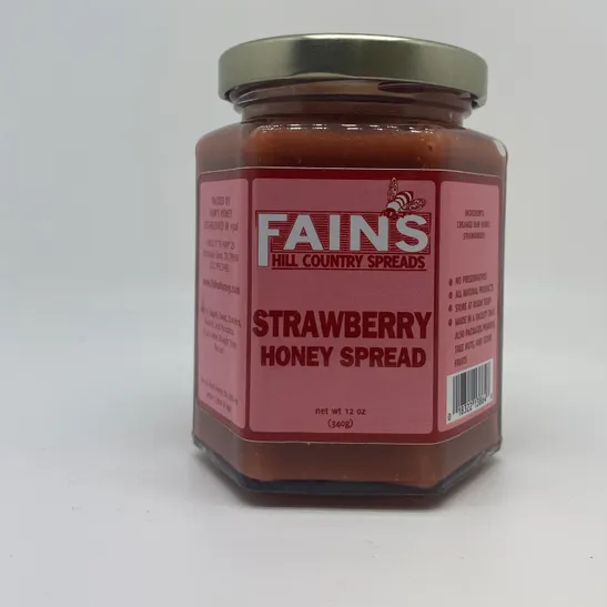 Strawberry Honey Spread 12oz