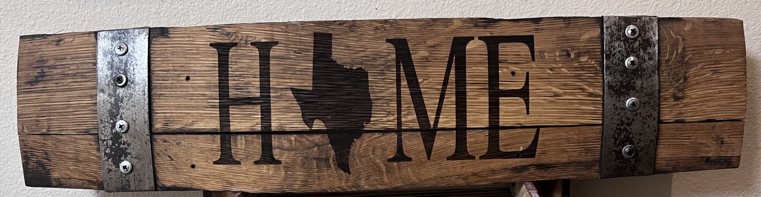 "Home Texas" Medium Stave