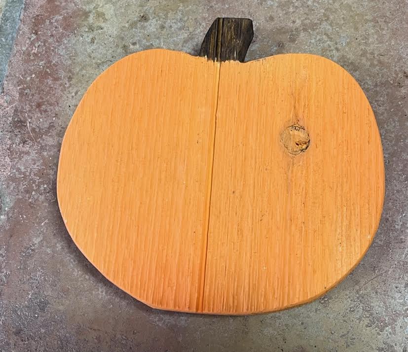 7 inch Painted Pumpkin