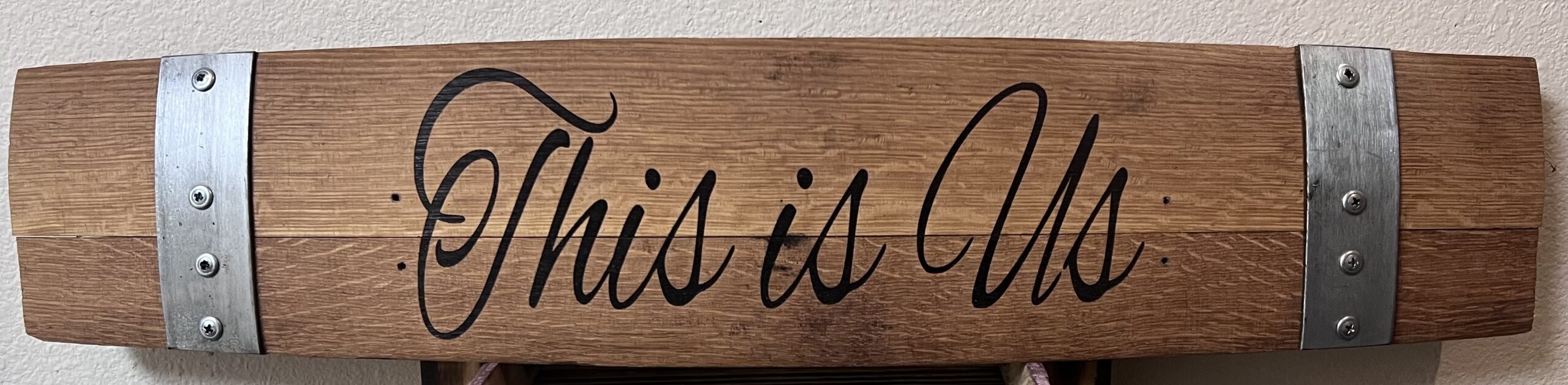 "This Is Us" Large Stave