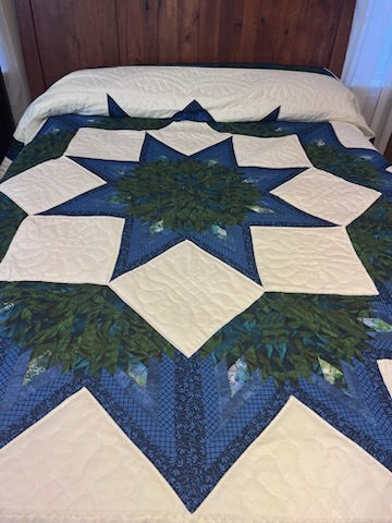 Broken Star Quilt 95"x110"