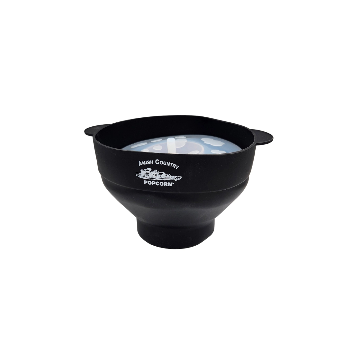 Silicone Microwave popper, Black