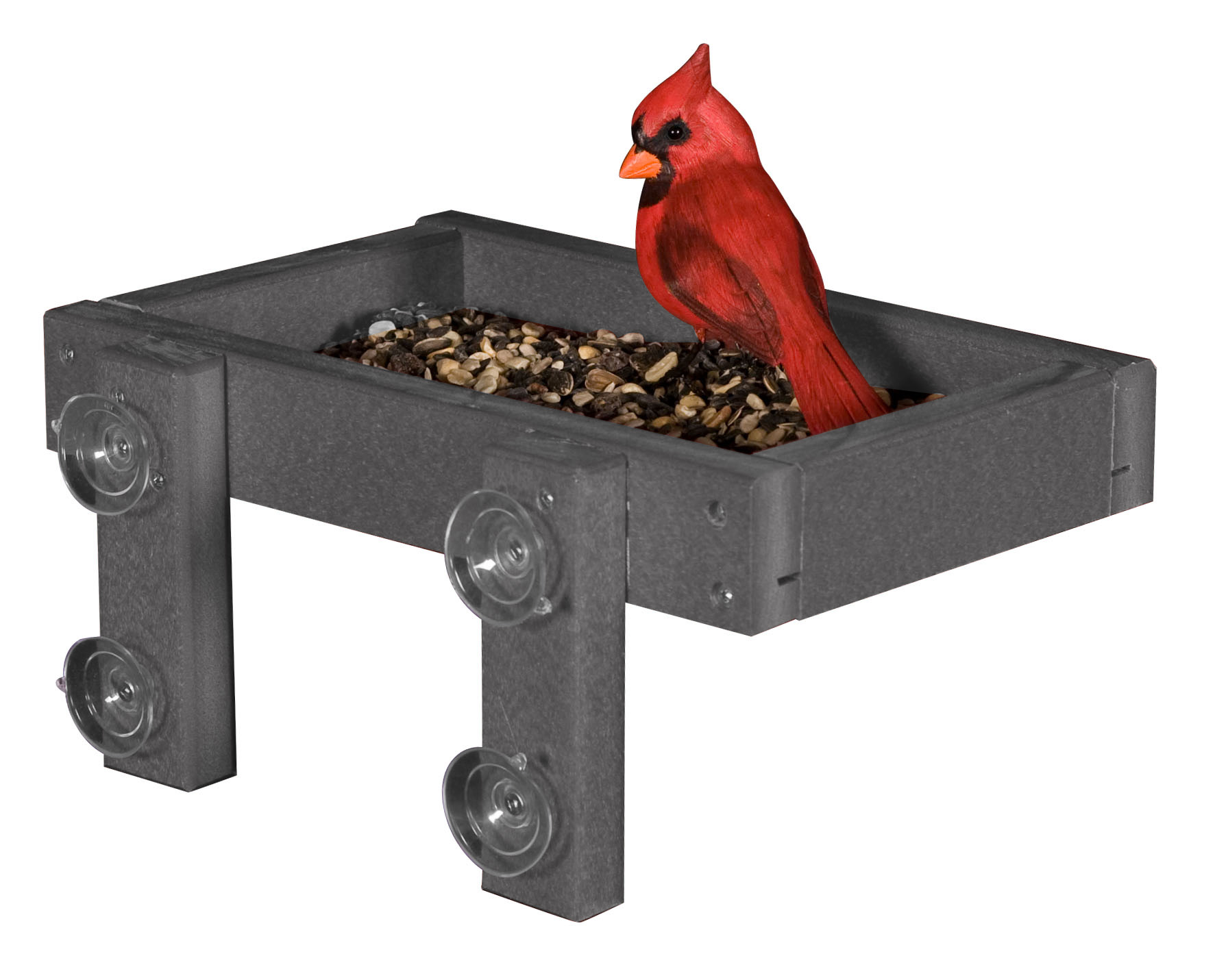 Window Mount Bird Feeder Tray