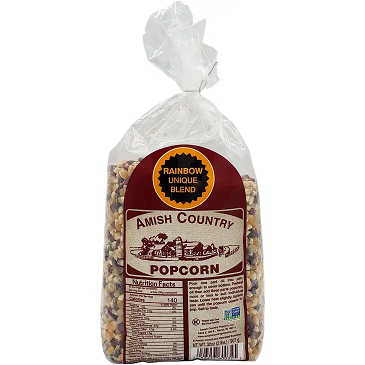 Amish Country 2lb Rainbow Popcorn