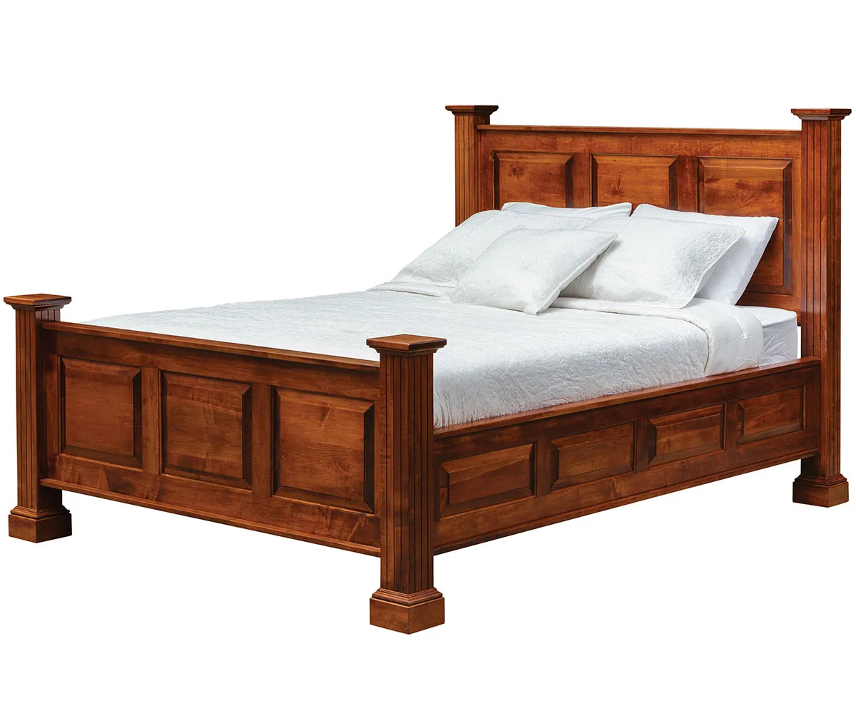 Royal Deluxe Raised Panel Bed