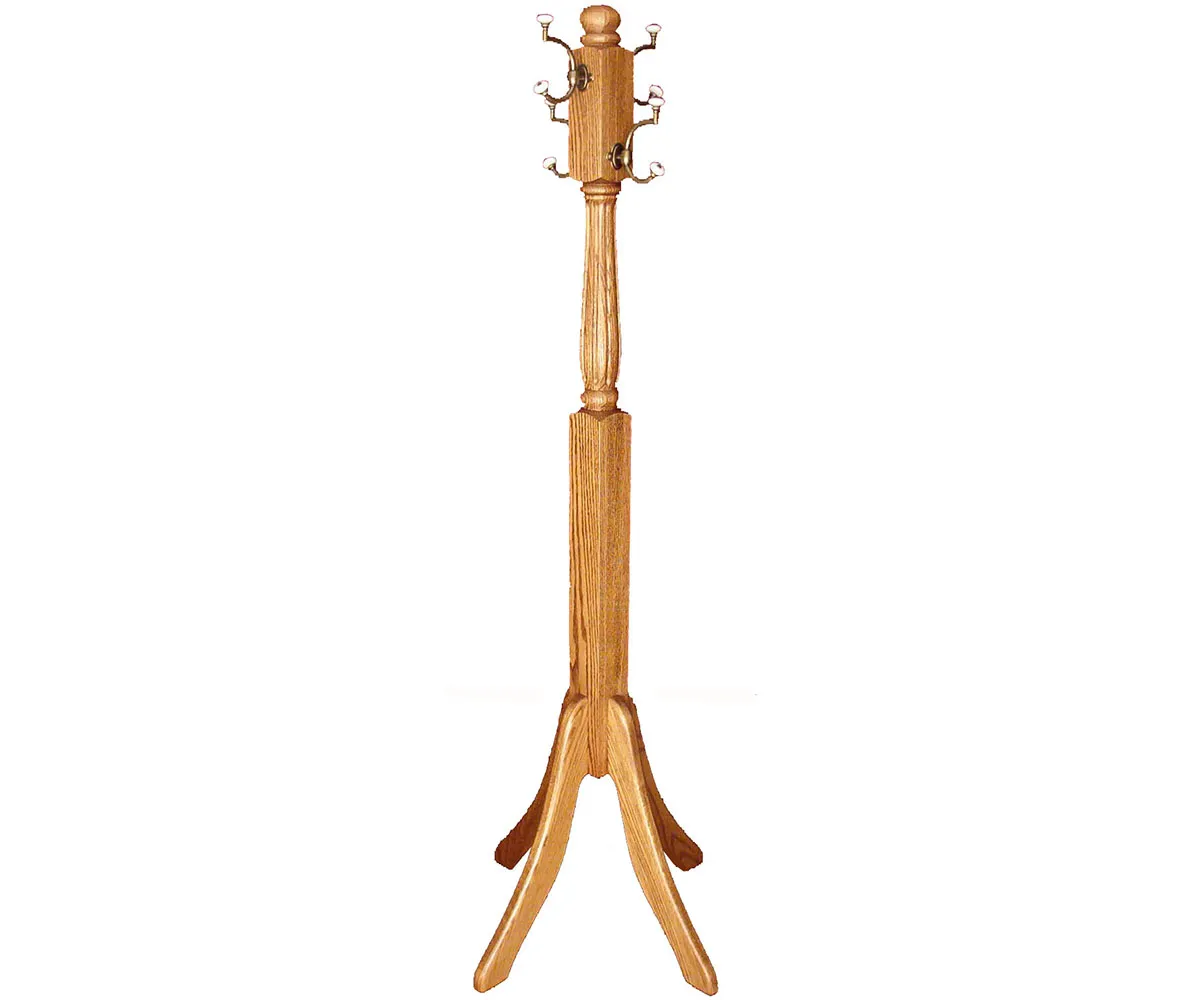 Fluted Hall Tree