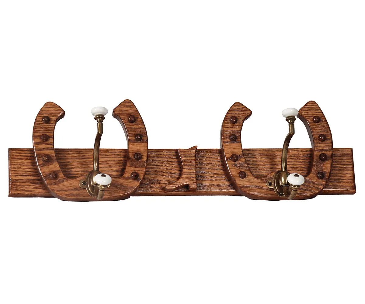 Horseshoe Coat Rack