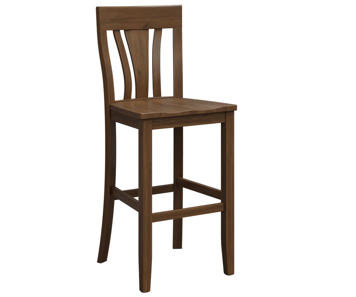 Mega 30" Stationary Bar Chair