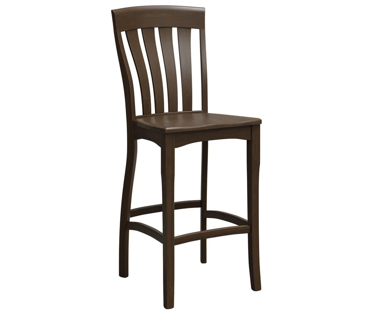 Roland 30" Stationary Bar Chair
