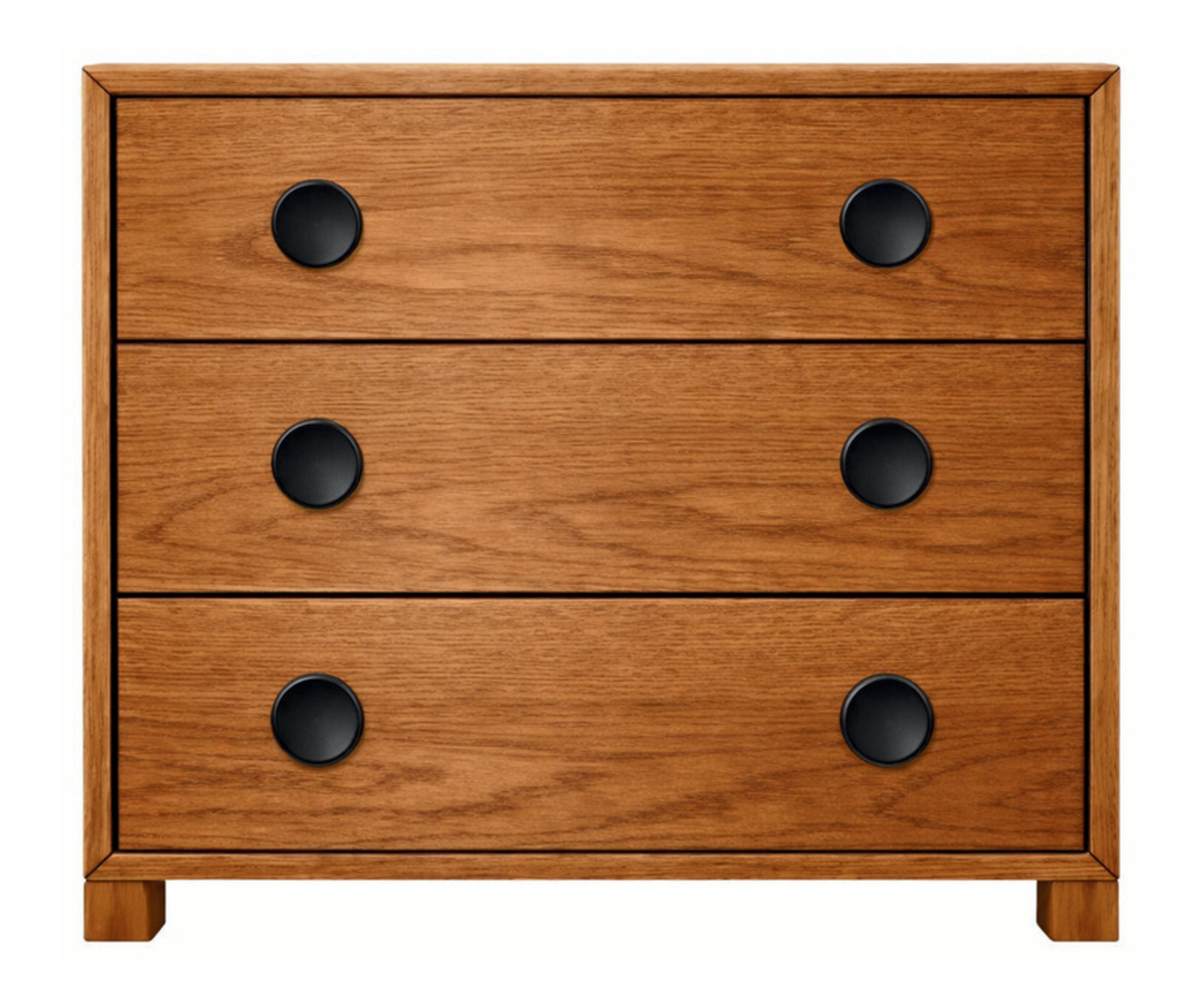Uptown 3 Drawer Nightstand