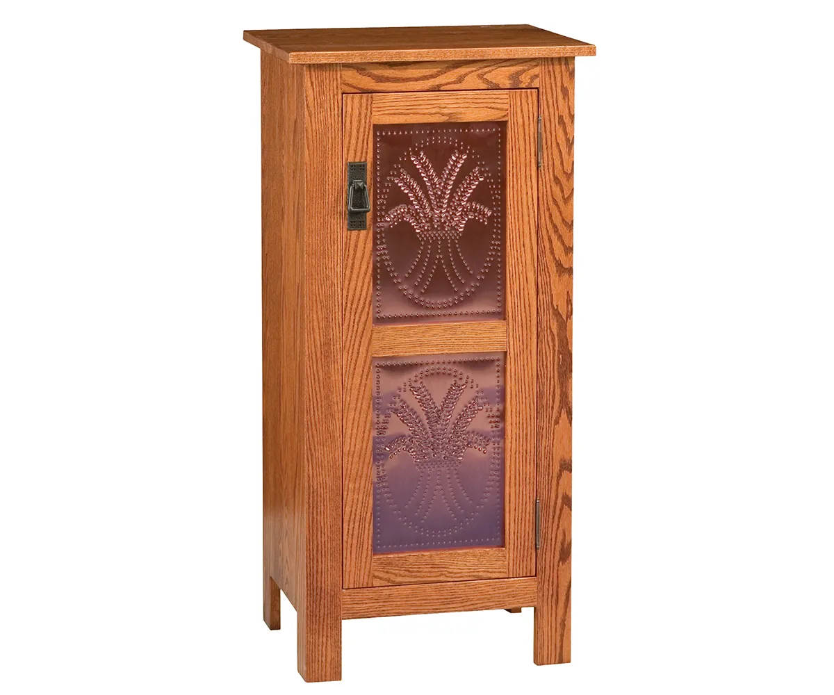 Mission Copper Panel Pie Safe