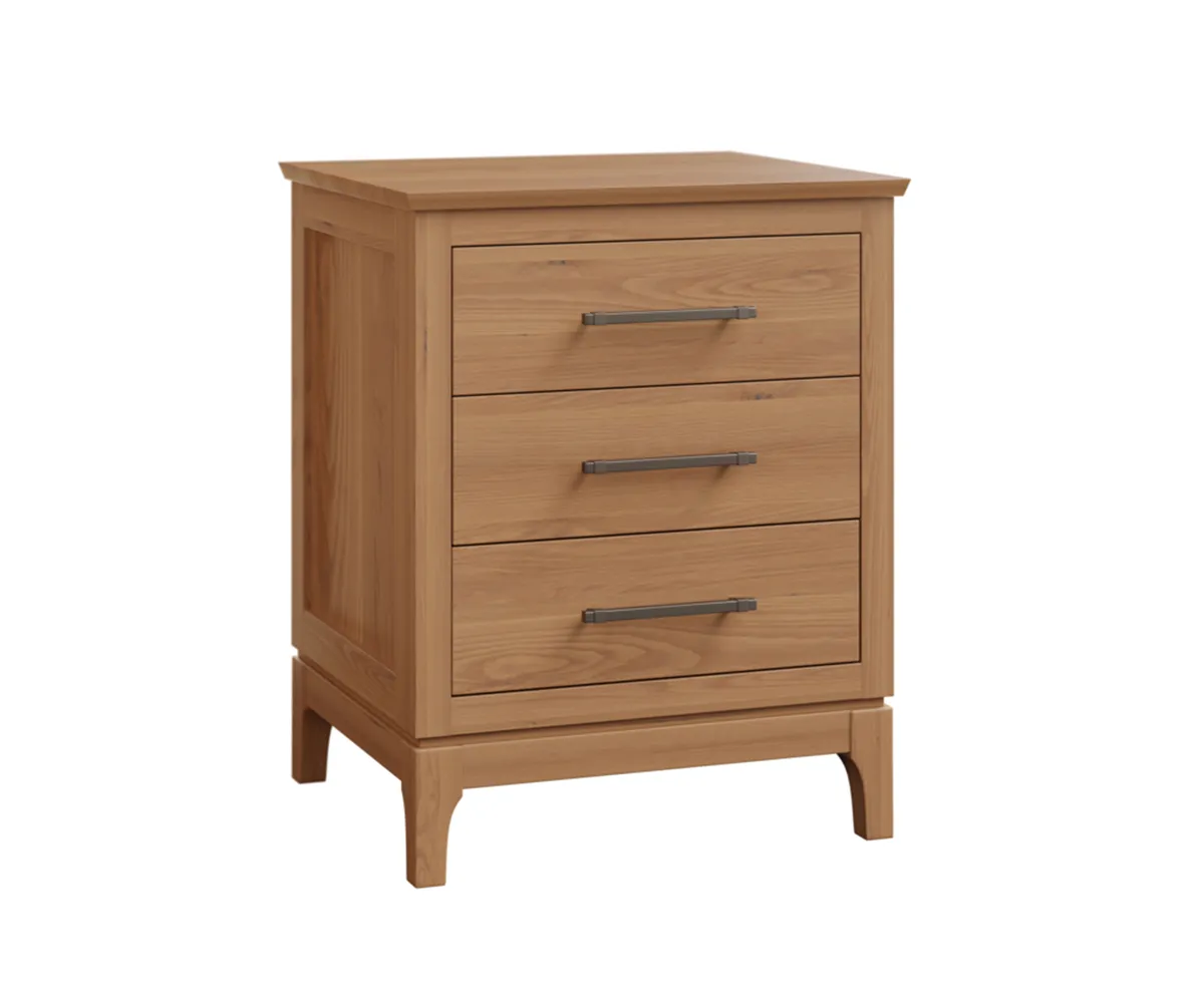 Boulder Creek 3 Drawer Nightstand