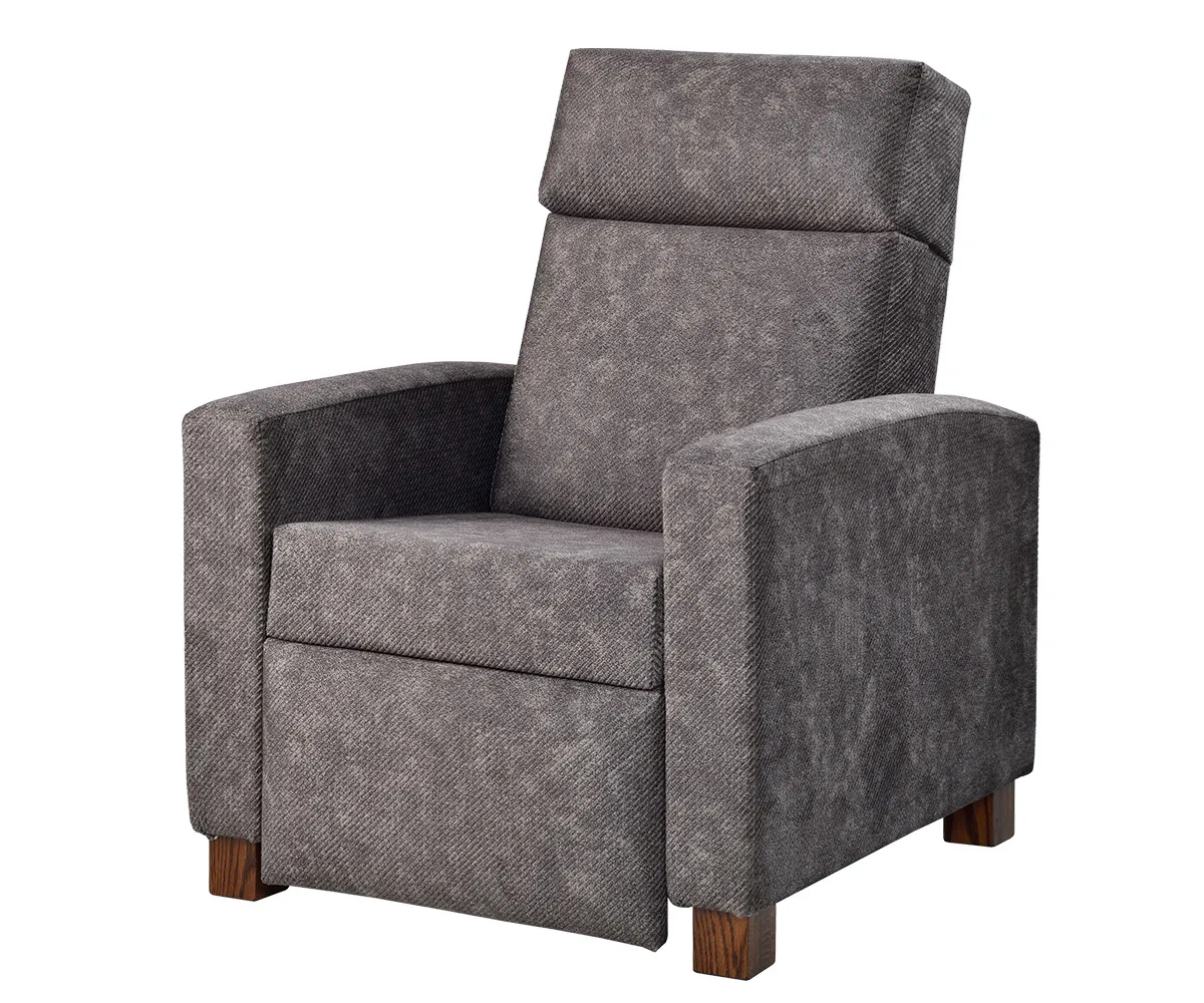 Modern Shaker Push Back Recliner