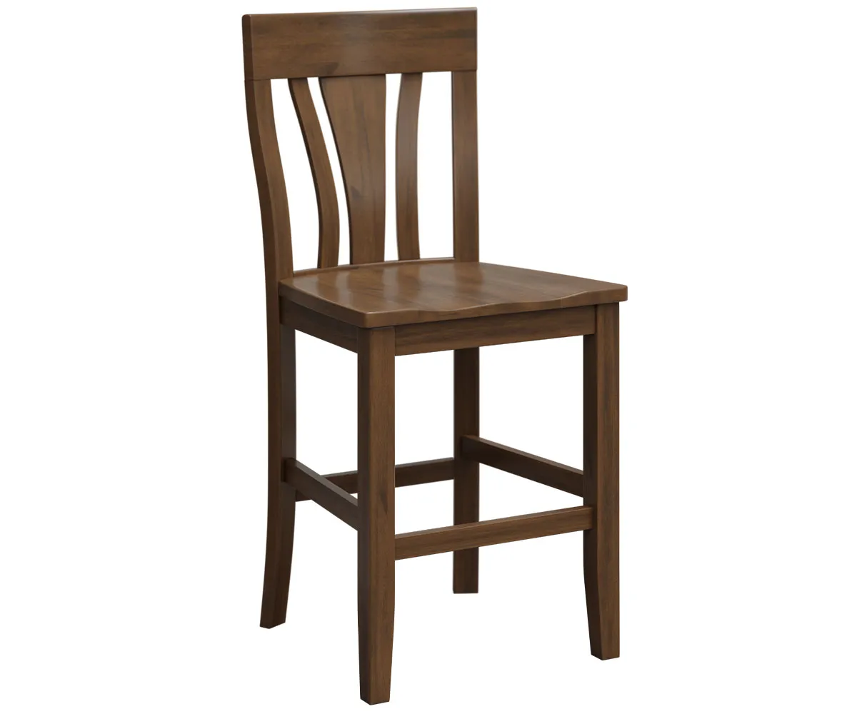 Mega 24" Stationary Bar Chair