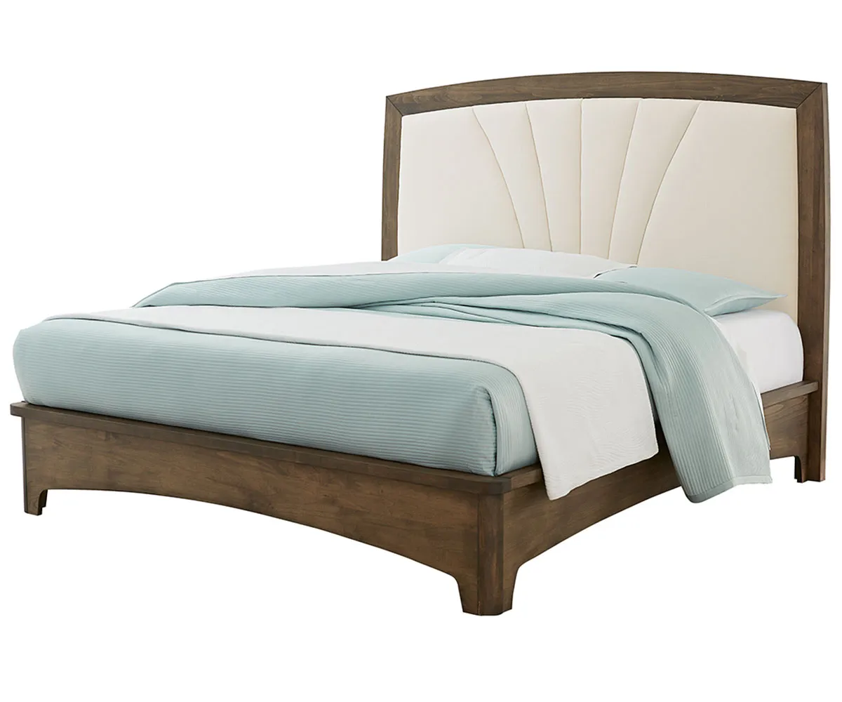 Woodmont Bed With Fabric Headboard