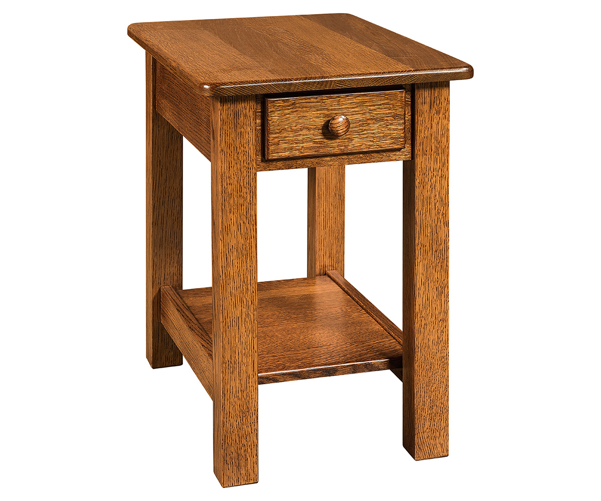 Contemporary Mission End Table