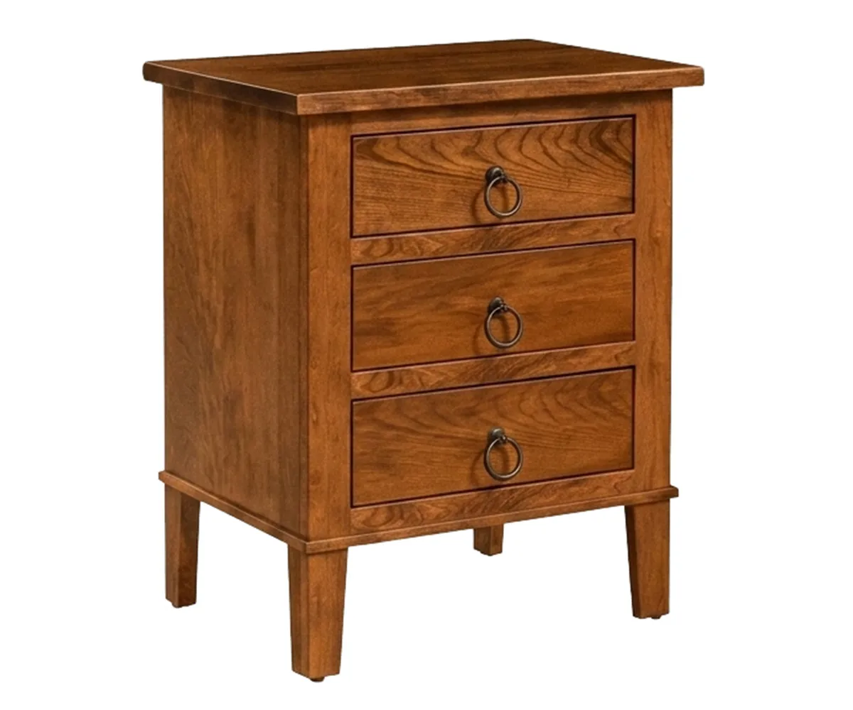 Nantucket 3 Drawer Nightstand - 27"W